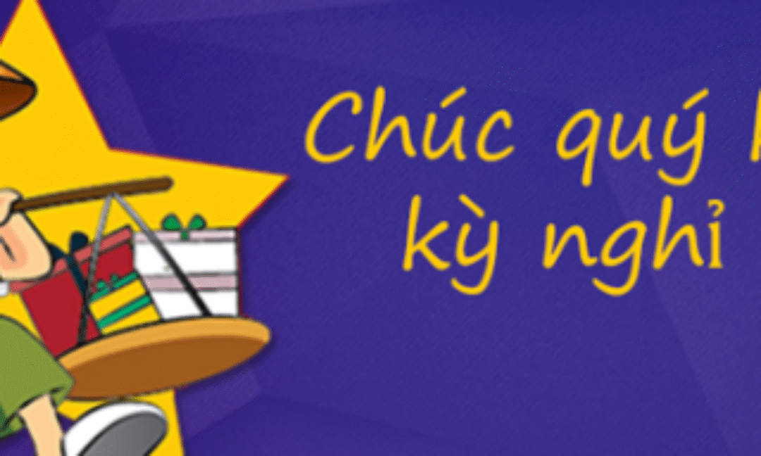 Thông báo lịch nghỉ lễ tháng 4/2016