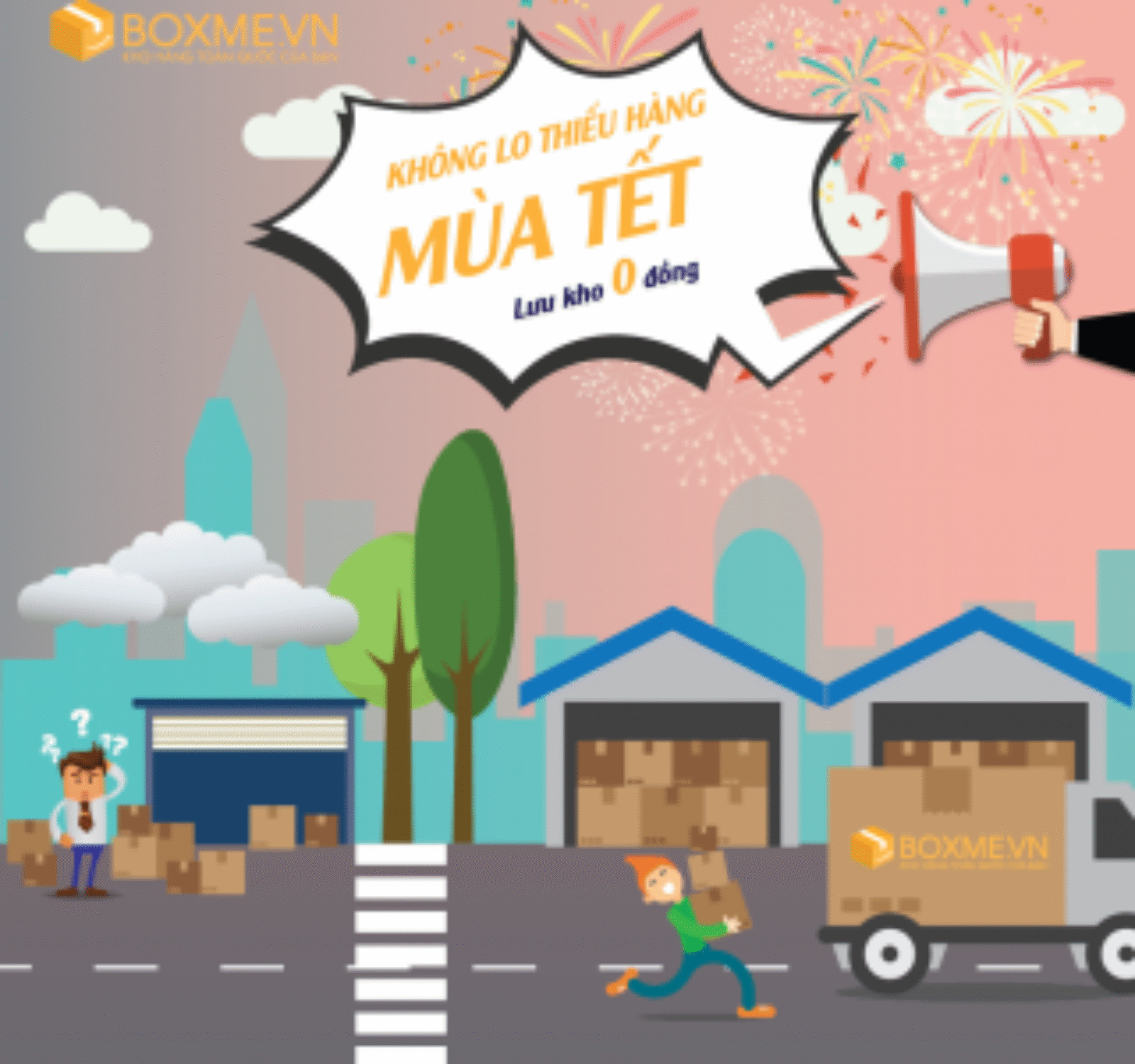 Lưu kho 0đ – Không lo thiếu hàng mùa Tết