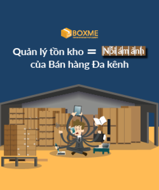 Bán hàng đa kênh – Omni Channel: Quản lí tồn kho không còn là vấn đề nan giải