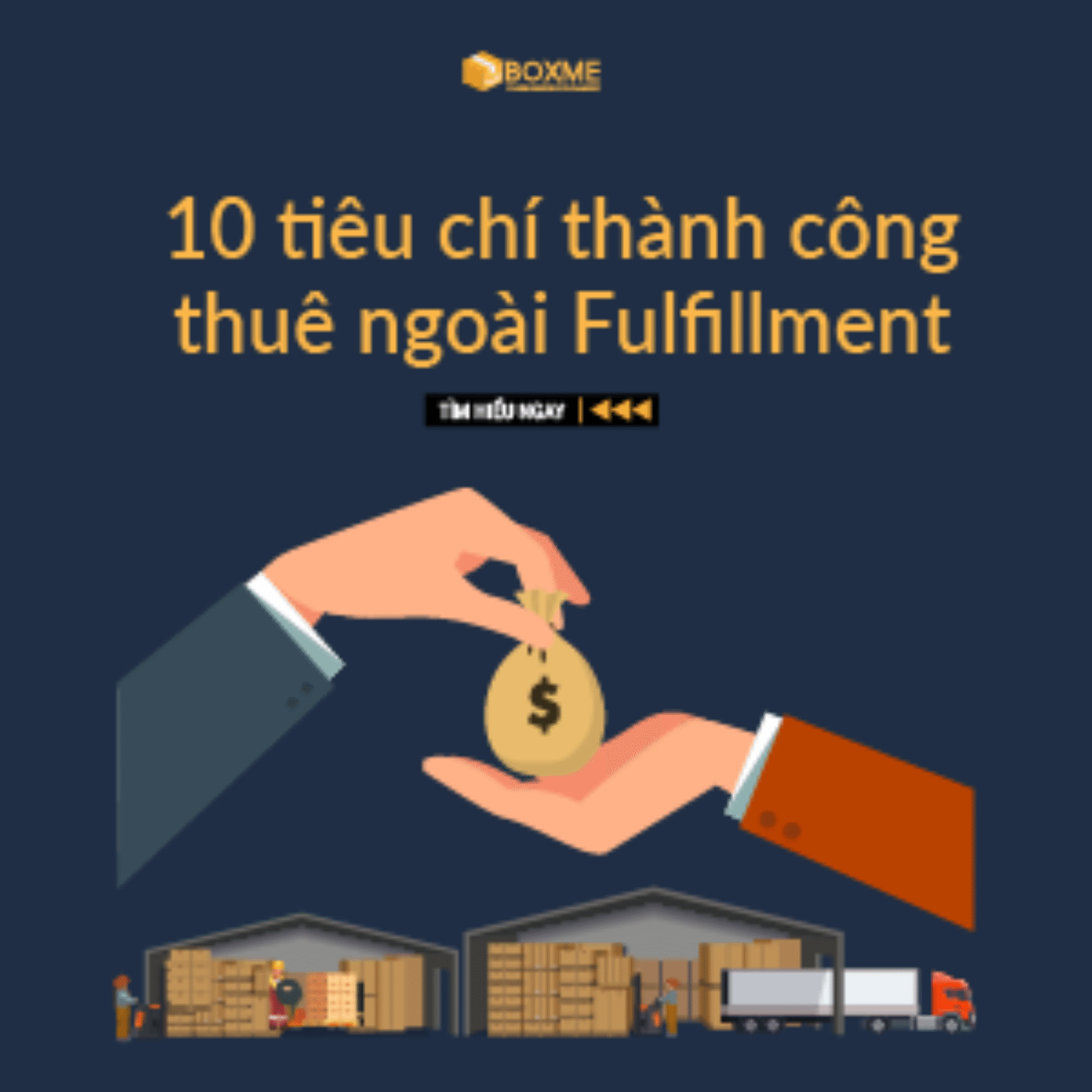 10 tiêu chí thành công khi thuê ngoài dịch vụ fulfillment