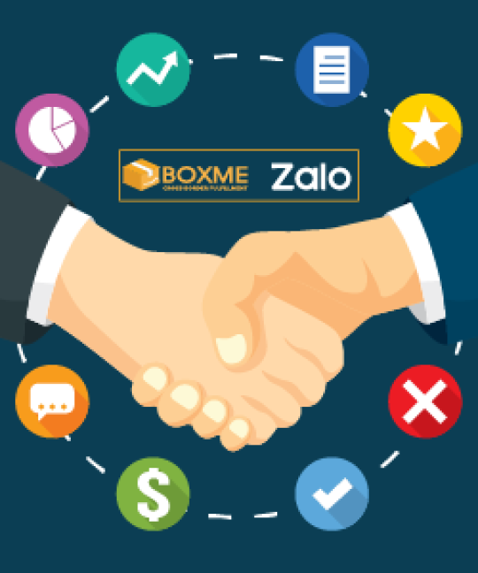 Các chủ shop Zalo được giảm 30% phí vận chuyển từ BoxMe và Shipchung