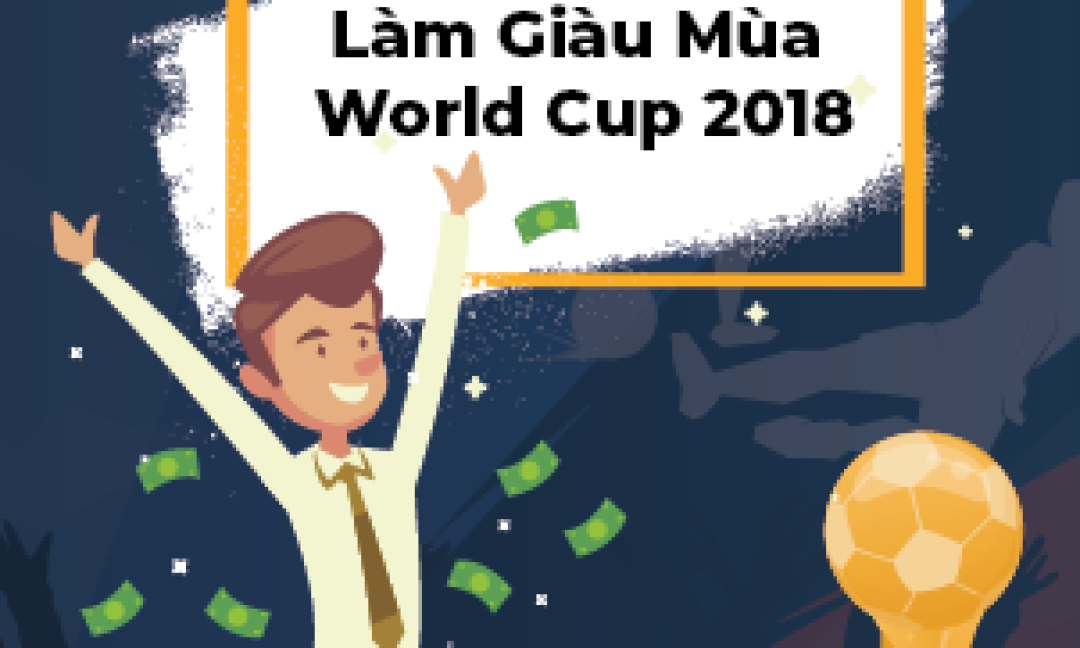3 mặt hàng hốt bạc mùa bóng đá World Cup 2018