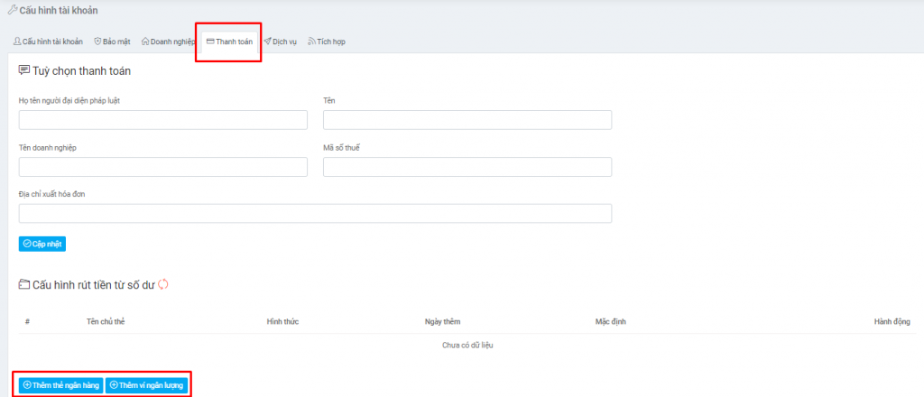 6. Hướng dẫn nhận thanh toán COD từ tài khoản Boxme