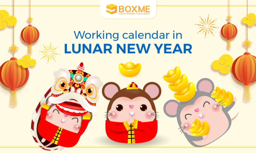 Boxme Global working calendar in Lunar New Year 2020