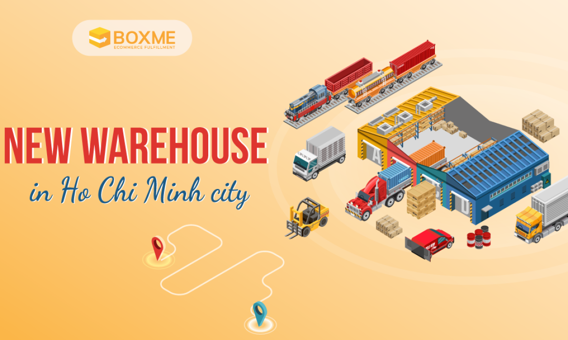 Announcement: New warehouse in Ho Chi Minh city