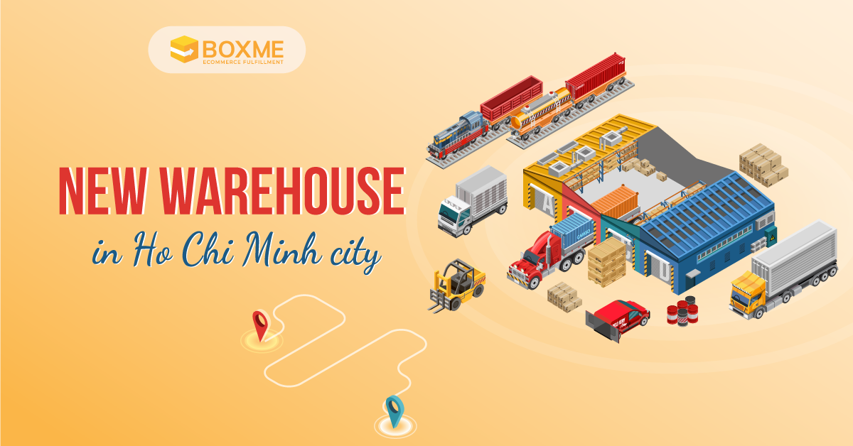 Announcement: New warehouse in Ho Chi Minh city
