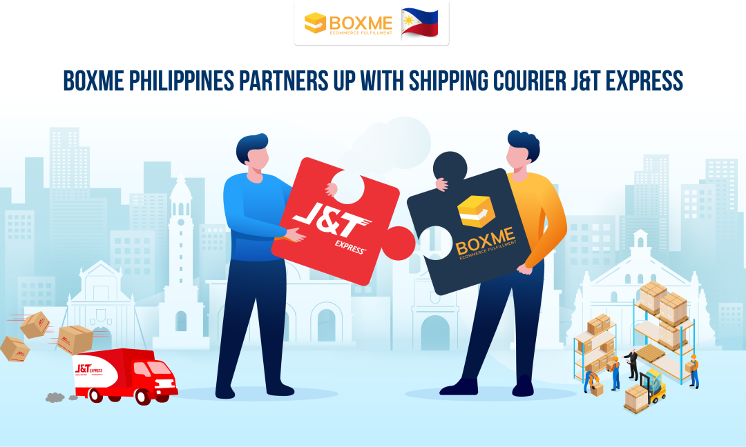 Boxme Philippines partners up with shipping courier J&T Express