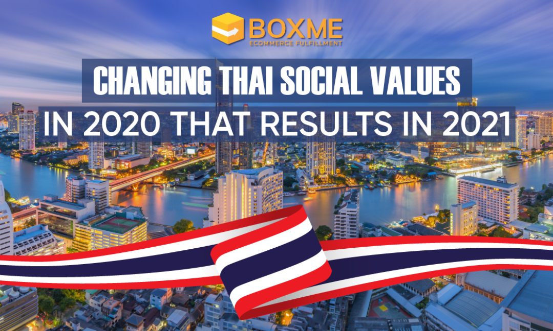 Changing Thai social values in 2020 that results in 2021