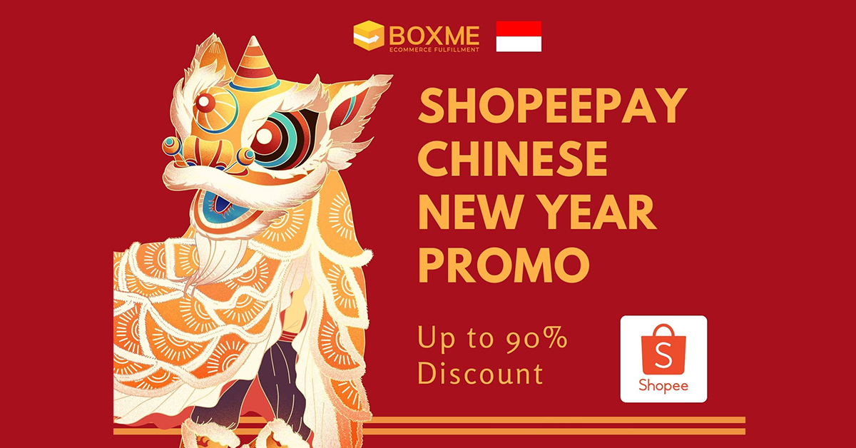 ShopeePay Chinese New Year Promo, Up to 90% Discount
