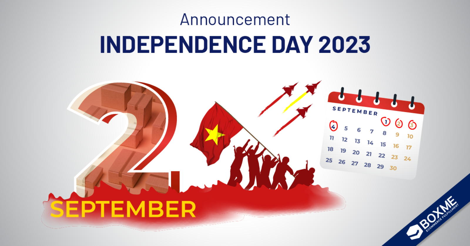 Boxme Announcement: Independence Day 2023