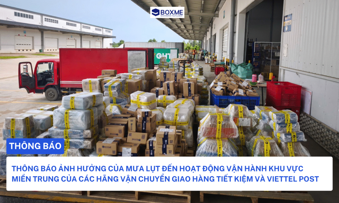 THÔNG BÁO ẢNH HƯỞNG CỦA MƯA LỤT ĐẾN HOẠT ĐỘNG VẬN HÀNH KHU VỰC MIỀN TRUNG CỦA CÁC HÃNG VẬN CHUYỂN GIAO HÀNG TIẾT KIỆM VÀ VIETTEL POST