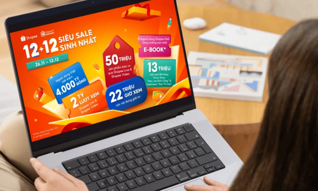 Tổng kết Shopee 12.12: Kỷ lục 50 triệu sản phẩm qua Live & Video, khẳng định vị thế “Vua” Shoppertainment