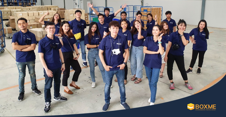 Boxme Thailand fulfillment warehouse
