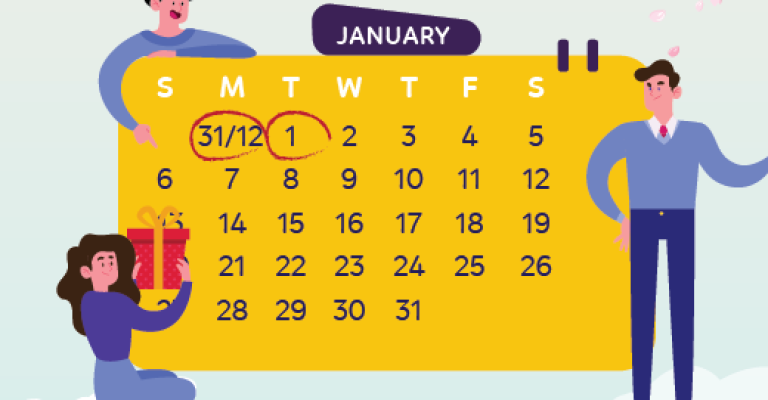 Boxme thông báo lịch nghỉ Tết Dương lịch 2019