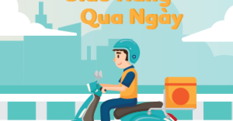 Dịch vụ chuyển phát qua ngày - Giao hàng qua ngày nội thành và ngoại thành