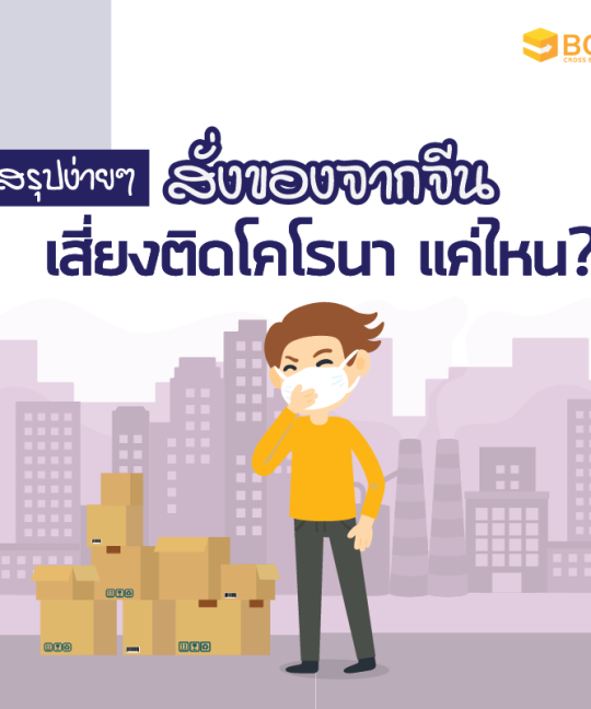 Coronavirus-โคโรน่า-สั่งของจากจีน