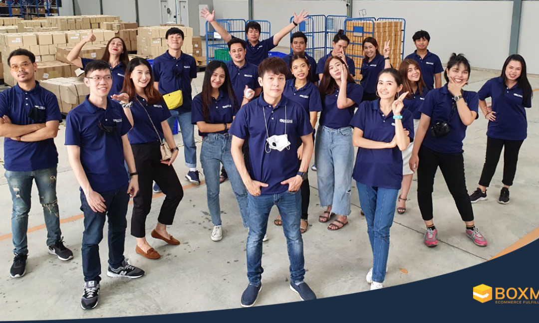 Boxme Thailand fulfillment warehouse