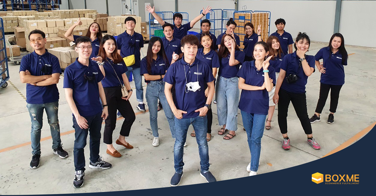 Boxme Thailand fulfillment warehouse