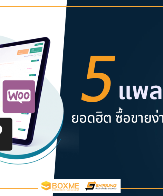 แพลตฟอร์มขายของออนไลน์