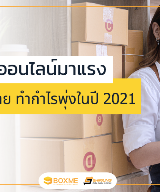 8 สินค้าออนไลน์มาแรง ทำกำไรพุ่ง ในปี 2021