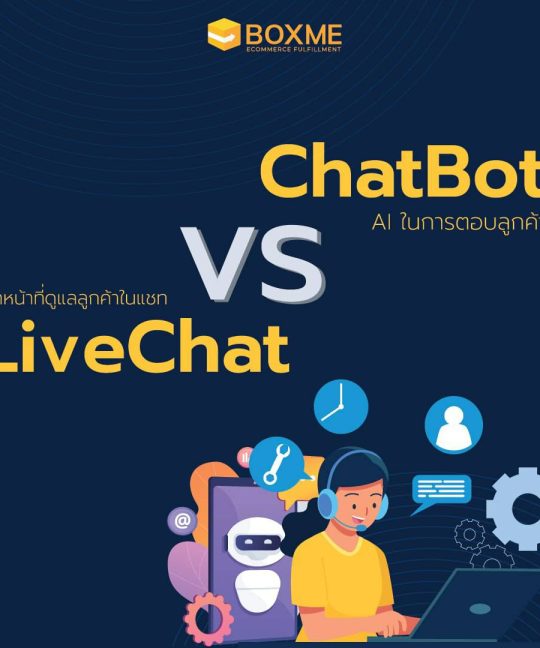 Livechat vs Chatbot 2 บทบาทการเพิ่มยอดขายหลังบ้าน!