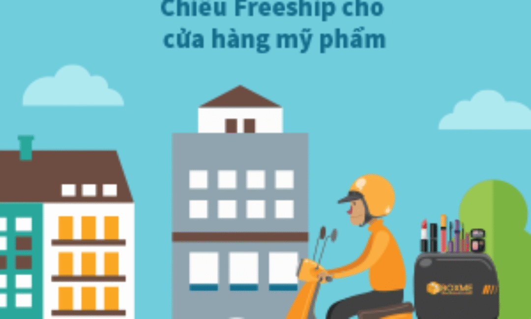 Làm sao tận dụng chiêu "freeship" để tăng đơn hàng mỹ phẩm online?