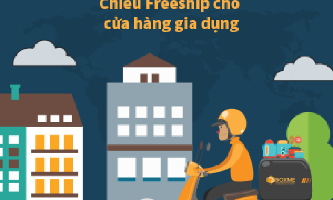 Làm sao freeship mà vẫn lợi nhuận cao khi bán hàng gia dụng online?