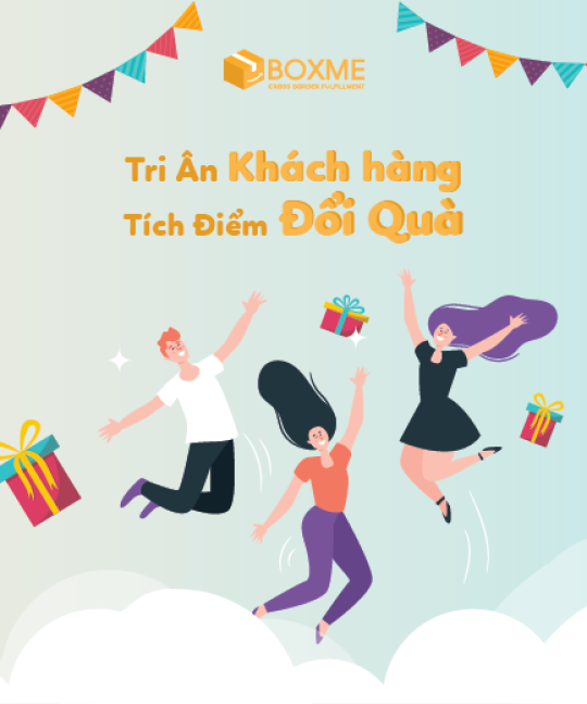 Boxme chính thức ra mắt chương trình tích điểm đổi quà