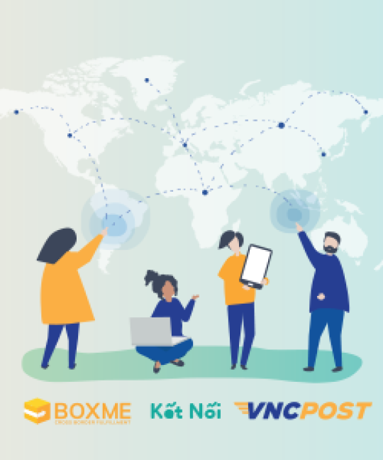 Boxme tiếp tục mở rộng kết nối với hãng vận chuyển VNC Post