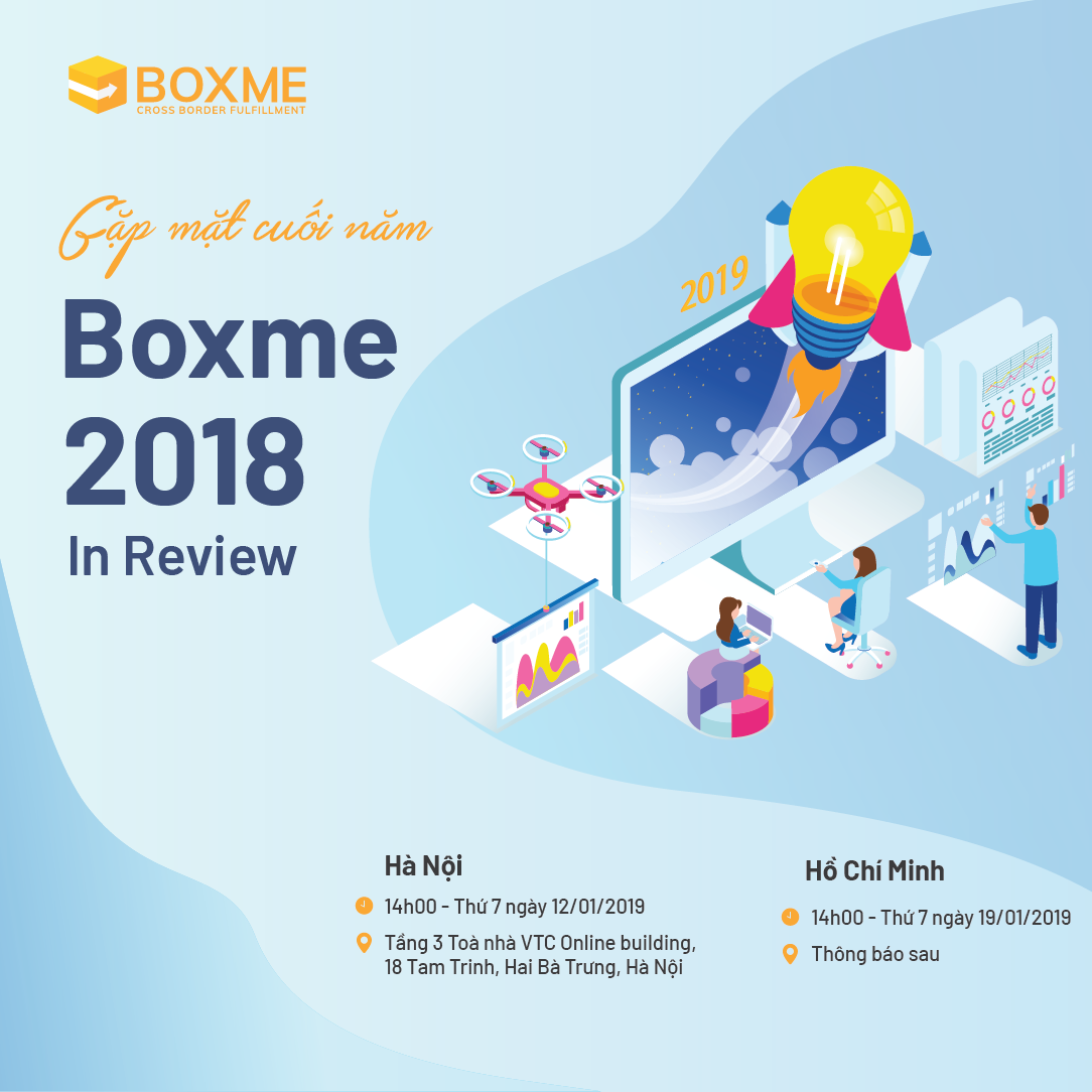 Sự kiện Boxme 2018 in Review