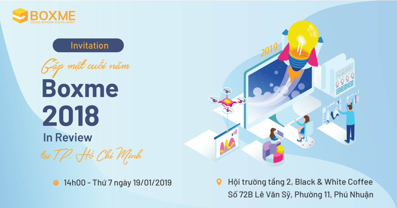 Tổng kết và giải đáp thắc mắc tại Boxme 2018 In Review Hà Nội