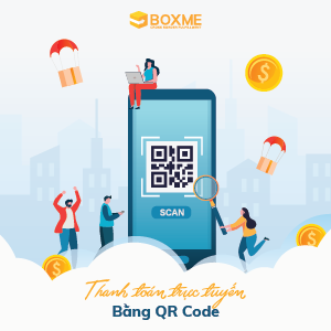 Nạp tiền Boxme qua QR Code