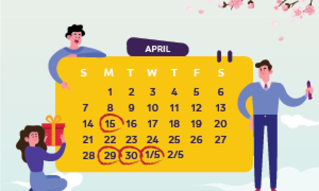 Boxme thông báo lịch nghỉ lễ Giỗ Tổ Hùng Vương, 30/4 và 1/5/2019