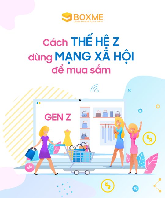 Cách thế hệ Z mua sắm qua mạng xã hội