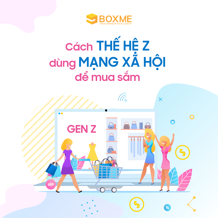 Cách thế hệ Z mua sắm qua mạng xã hội