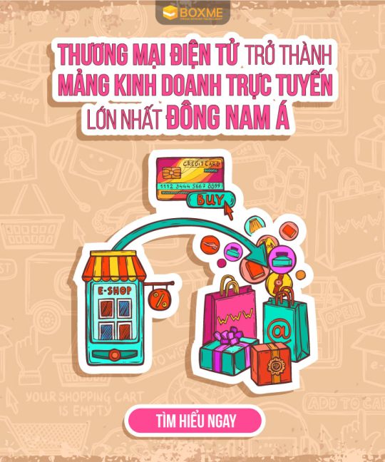 Thương mại điện tử trở thành mảng kinh doanh trực tuyến lớn nhất Đông Nam Á