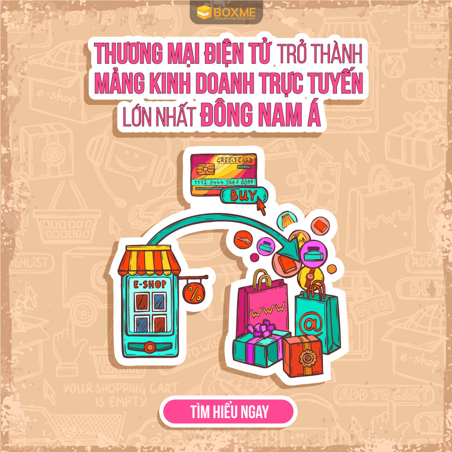 Thương mại điện tử trở thành mảng kinh doanh trực tuyến lớn nhất Đông Nam Á