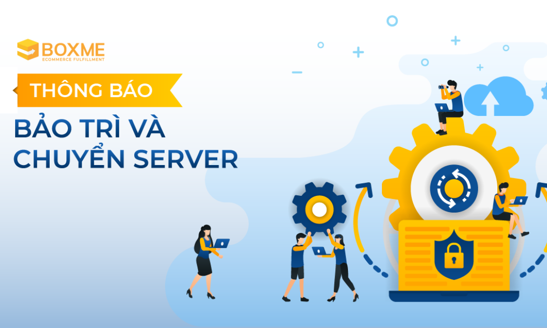 Thông báo bảo trì và chuyển máy chủ