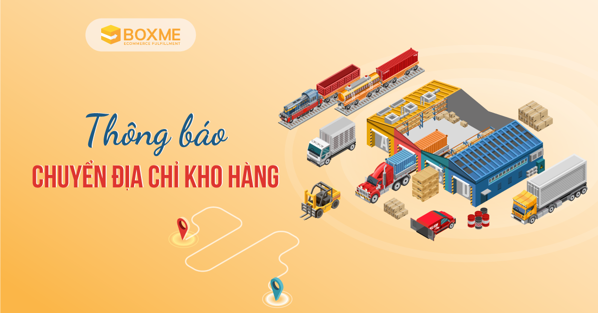 Thông báo chuyển kho BOXME HỒ CHÍ MINH