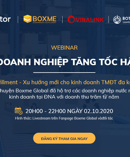 Event: Boxme Global, Vinalink, iMentor và Botbanhang chia sẻ về Automated Fulfillment – hướng đi mới cho kinh doanh TMĐT tại Việt Nam