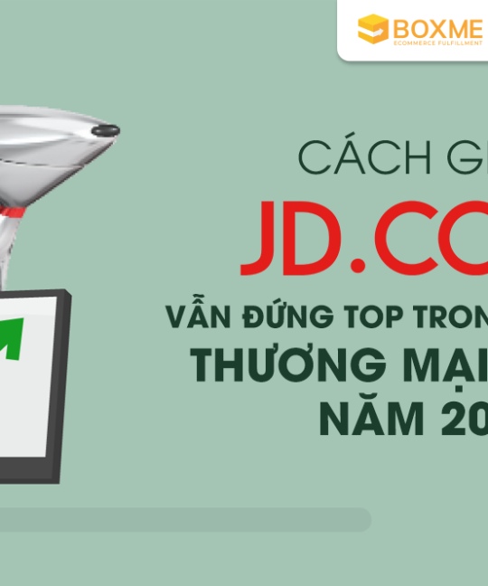 Cách giúp JD.com vẫn đứng top trong cuộc đua Thương Mại Điện Tử năm 2020