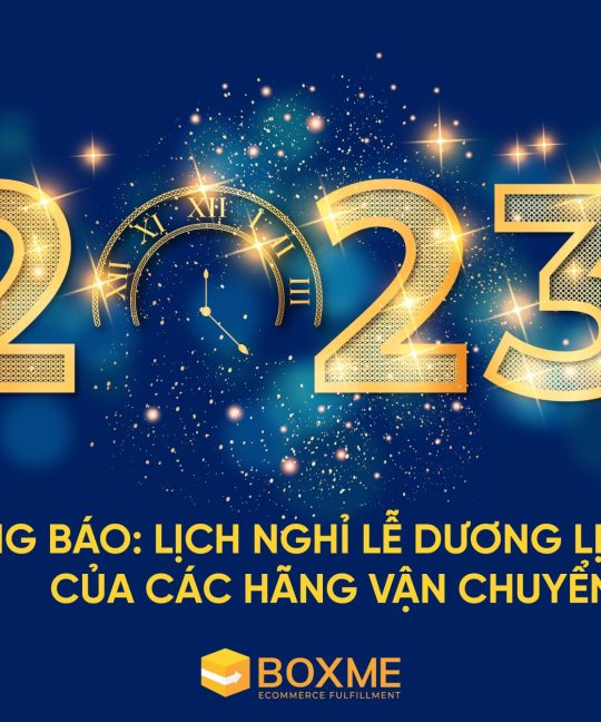 Thông báo: Lịch nghỉ lễ Dương lịch của các hãng vận chuyển