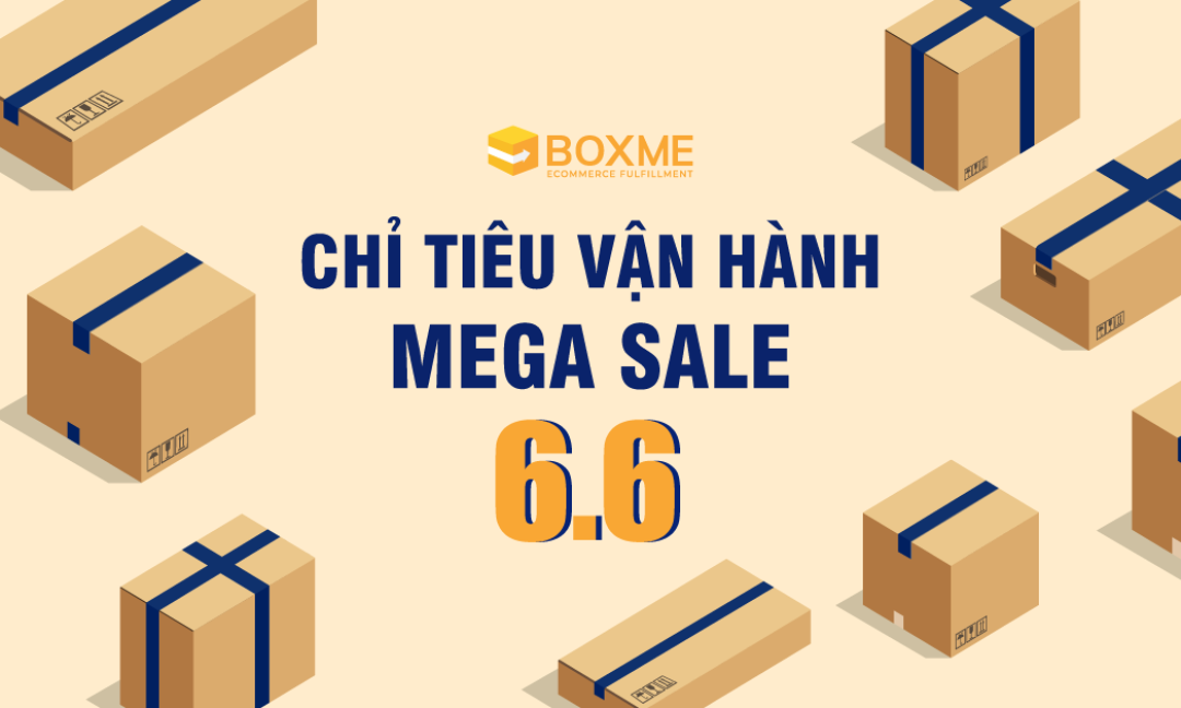 Chỉ tiêu vận hành đơn hàng Megasale 06/06/2023