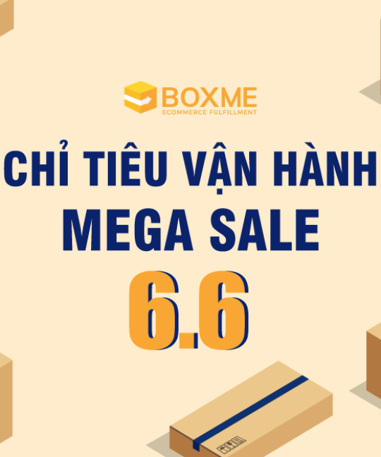 Chỉ tiêu vận hành đơn hàng Megasale 06/06/2023