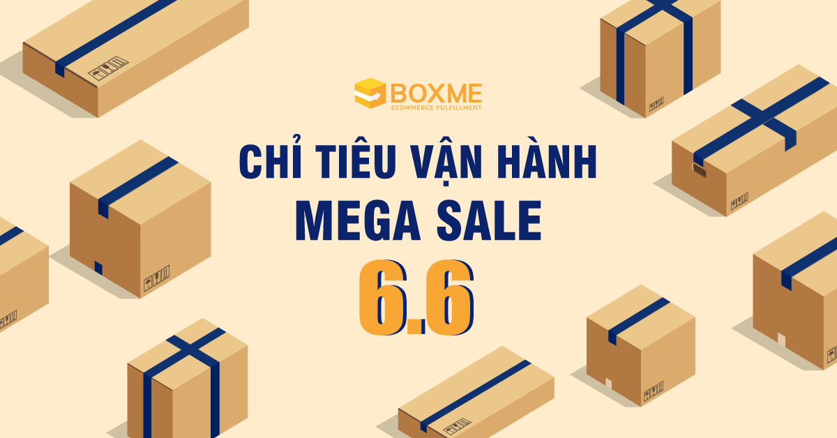 Chỉ tiêu vận hành đơn hàng Megasale 06/06/2023