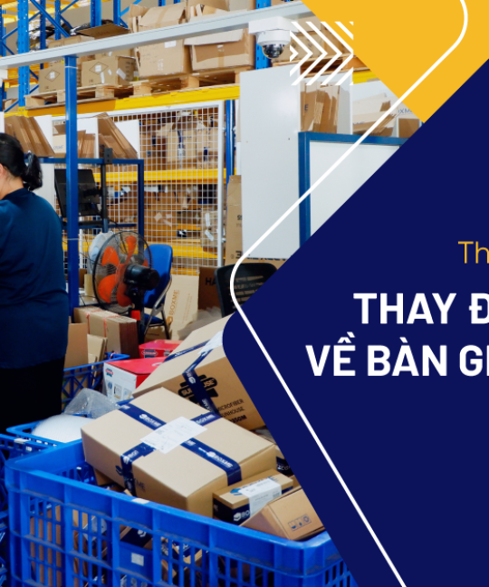 Thông báo thay đổi cam kết về bàn giao hàng hoá