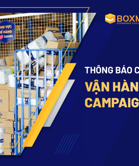 Thông Báo Chỉ Tiêu Vận Hành Đơn Hàng Campaign 5/5/2024