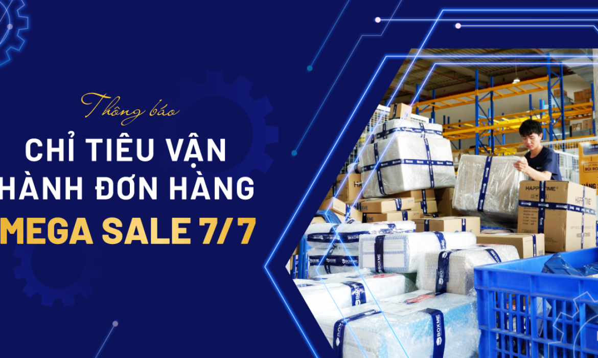 Thông Báo Chỉ Tiêu Vận Hành Đơn Hàng Campaign 7/7/2024