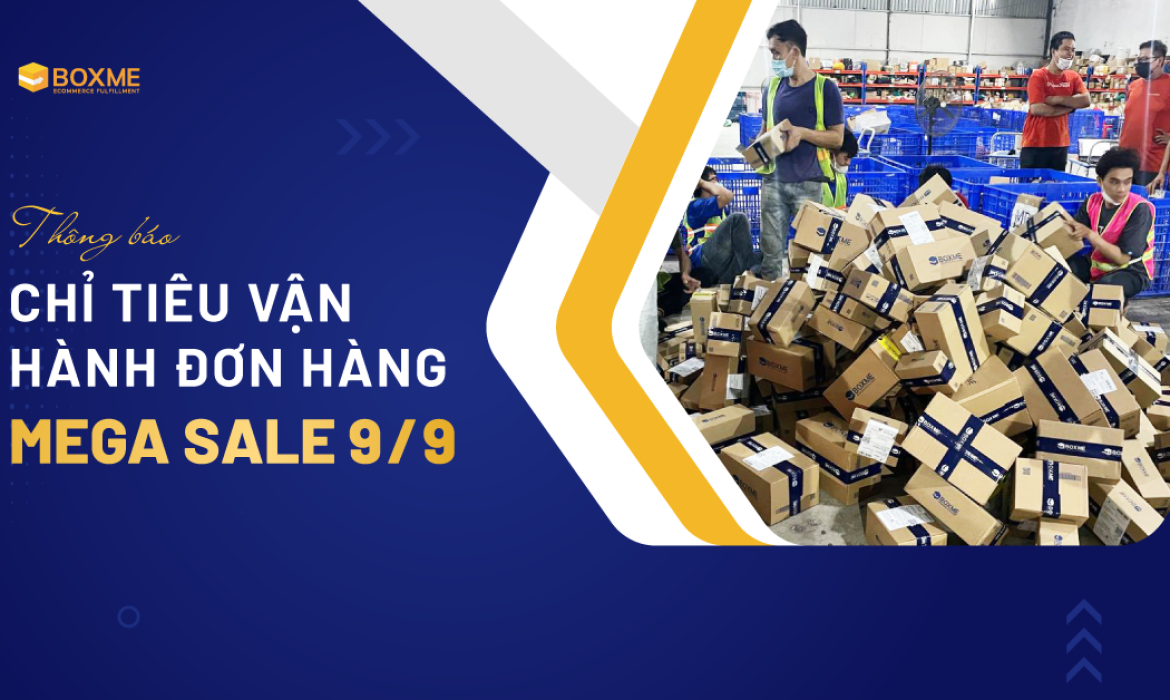 Thông Báo Chỉ Tiêu Vận Hành Đơn Hàng Campaign 09.09.2024