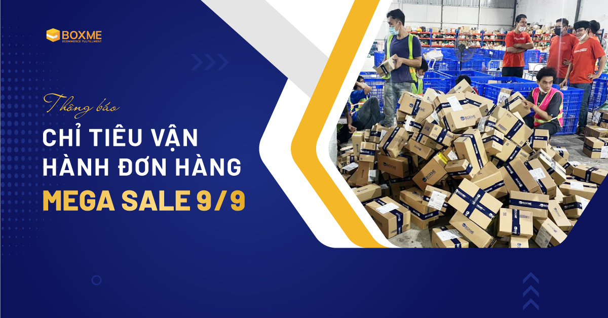 Thông Báo Chỉ Tiêu Vận Hành Đơn Hàng Campaign 09.09.2024